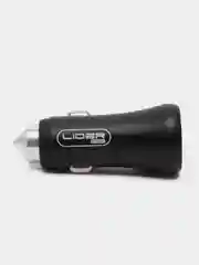 Черный автомобильное зарядное устройство 2 USB, быстрая зарядка 1А/3.1А, АЗУ для прикуривателя