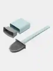 Силиконовый ершик для унитаза SimpleShop / Ершик для туалета / Щетка для унитаза, голубой