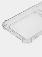 Чехол для iPhone 11, 12, 13, 14 Pro Max, XR, 7/8/SE, 6/6S, с карманом для карт, прозрачный