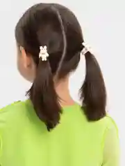 Молочный резинки для волос, детские, яркие резинки