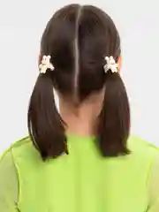 Молочный резинки для волос, детские, яркие резинки