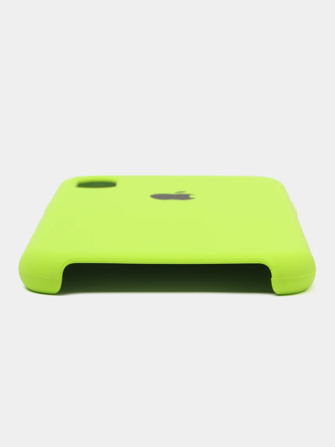 Салатовый чехол Silicone Case ( Чехол силиконовый ) для iPhone XS / XS MAX
