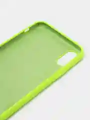 Салатовый чехол Silicone Case ( Чехол силиконовый ) для iPhone XS / XS MAX