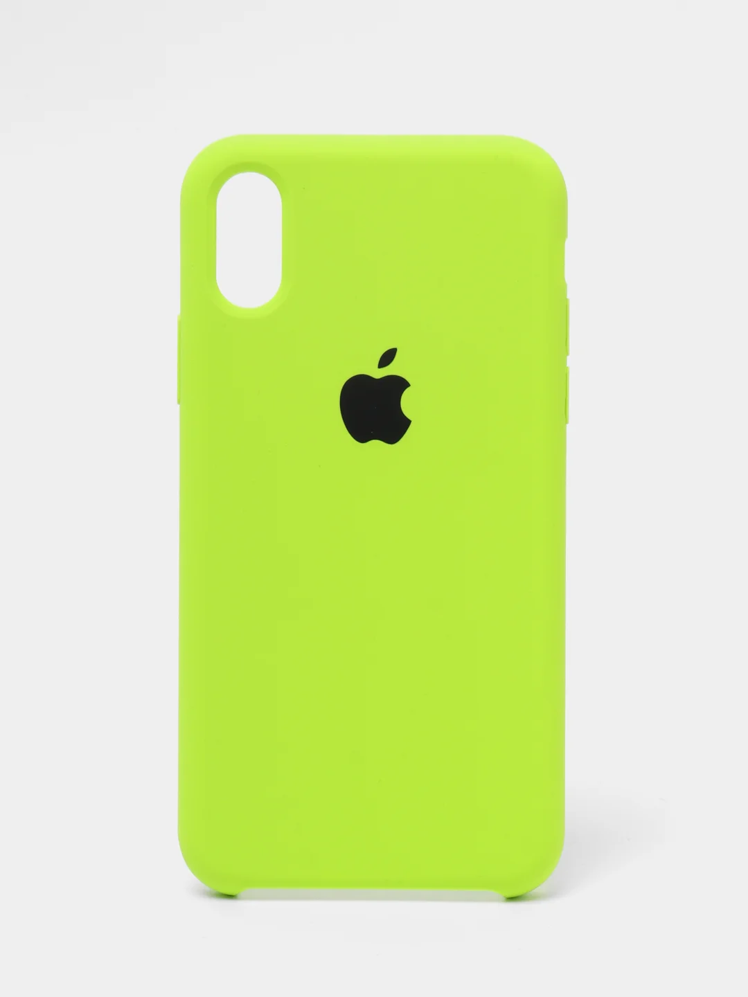 Салатовый чехол Silicone Case ( Чехол силиконовый ) для iPhone XS / XS MAX