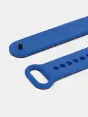 Синий ремешок силиконовый Zibelino для Xiaomi Mi Band 8