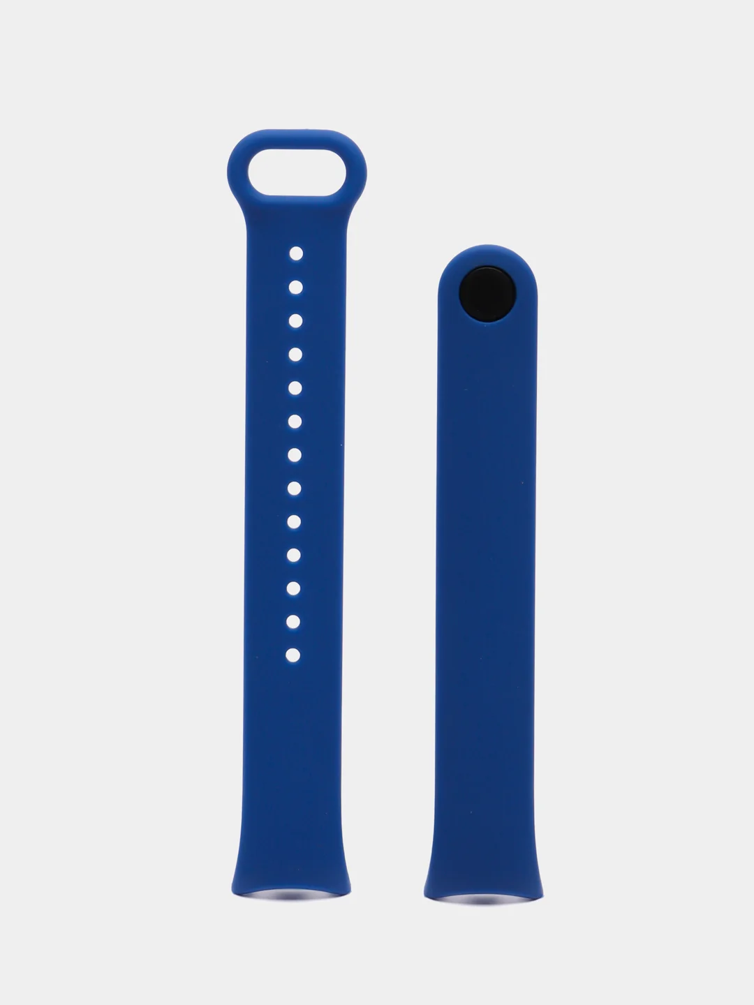 Темно-синий ремешок силиконовый Zibelino для Xiaomi Mi Band 8