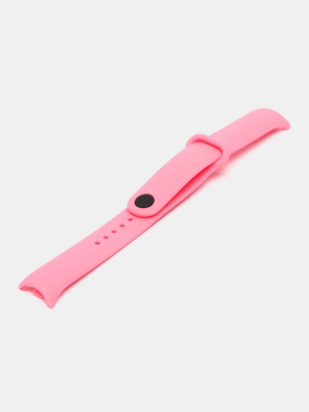 Розовый ремешок силиконовый Zibelino для Xiaomi Mi Band 8