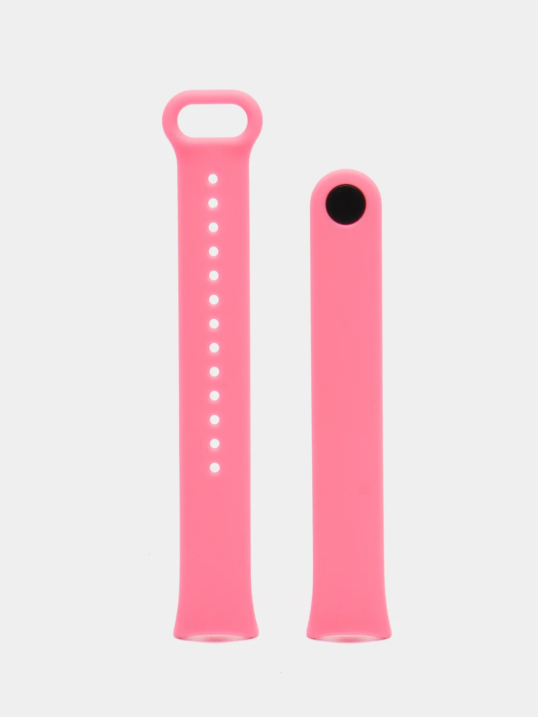 Розовый ремешок силиконовый Zibelino для Xiaomi Mi Band 8
