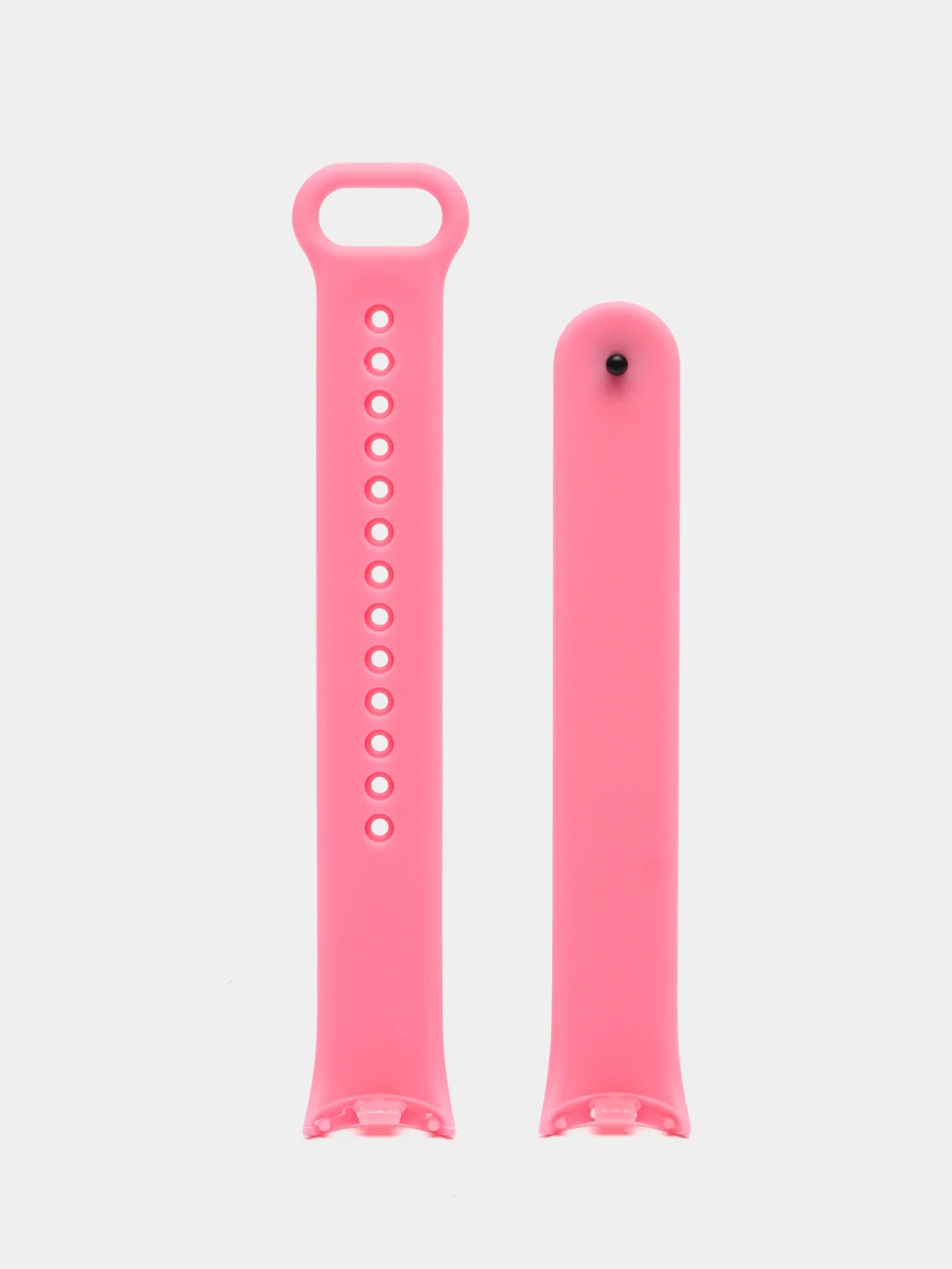 Розовый ремешок силиконовый Zibelino для Xiaomi Mi Band 8