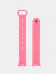 Розовый ремешок силиконовый Zibelino для Xiaomi Mi Band 8