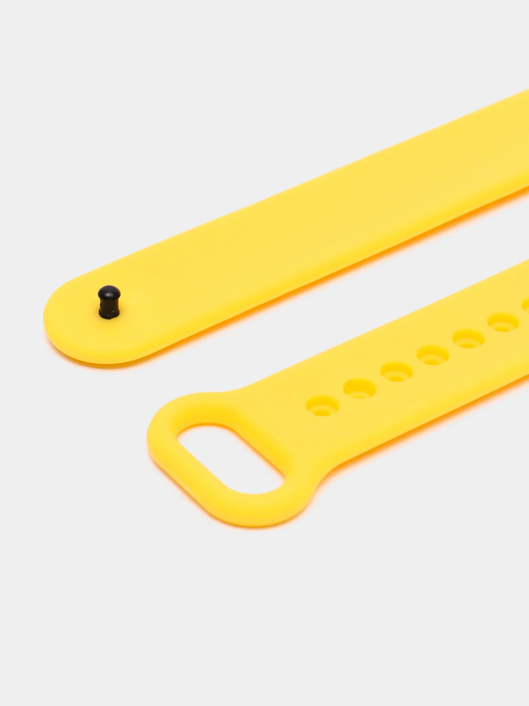 Желтый ремешок силиконовый Zibelino для Xiaomi Mi Band 8