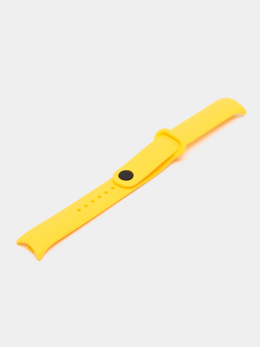 Желтый ремешок силиконовый Zibelino для Xiaomi Mi Band 8