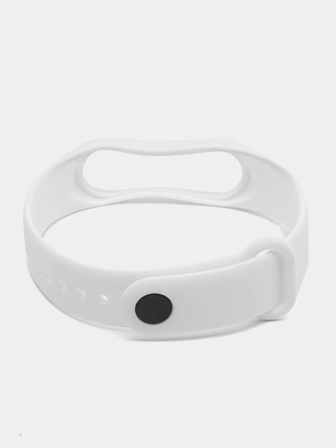 Белый ремешок для фитнес-браслета для Xiaomi Mi Band 3 / Mi Band 4 / Mi Band 5 / Mi Band 6