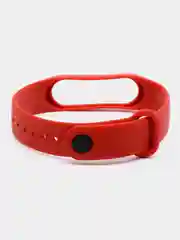 Красный ремешок для фитнес-браслета для Xiaomi Mi Band 3 / Mi Band 4 / Mi Band 5 / Mi Band 6