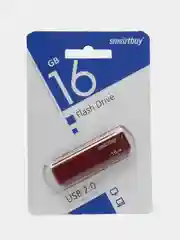 Бордовый флешка SmartBuy CLUE, USB 2.0, 4-128 GB