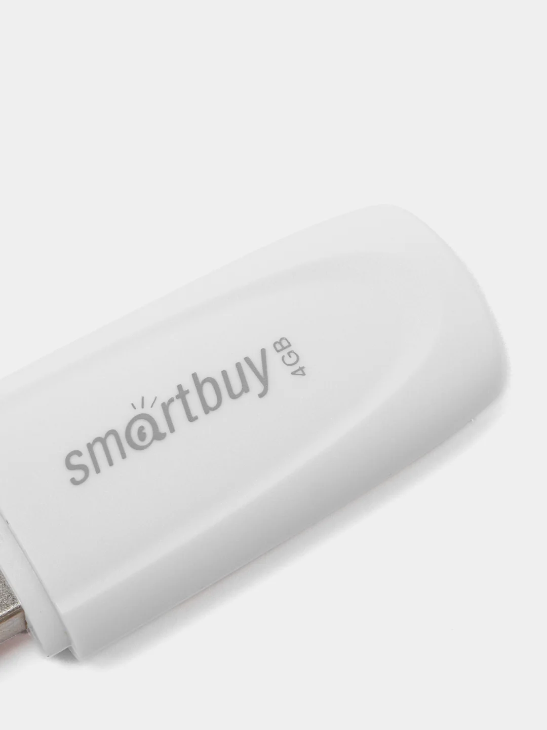 Белый флешка SmartBuy Scout USB 2.0, 5 объемов, карта памяти