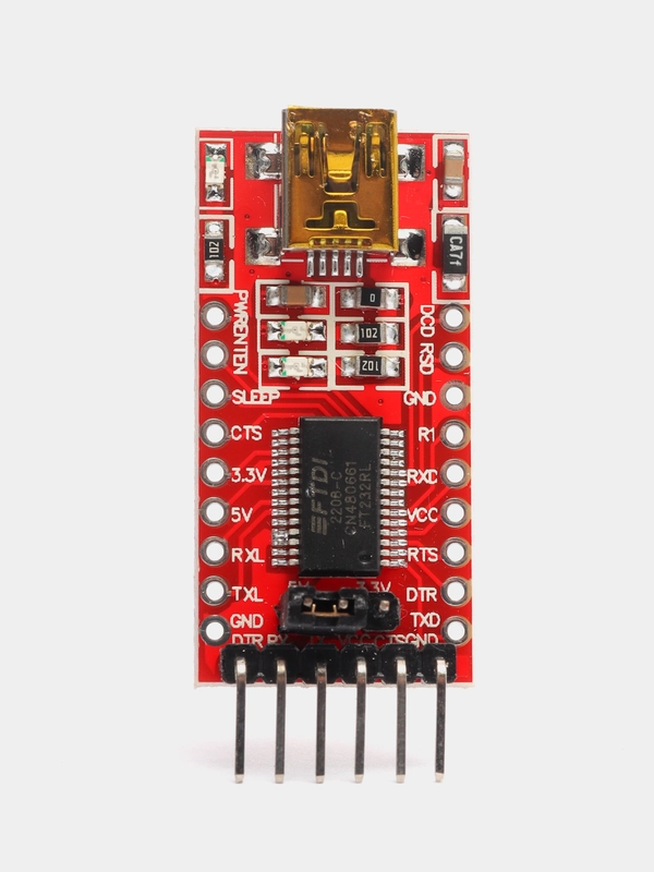 Преобразователь USB - UART в TTL, FTDI FT232, адаптер
