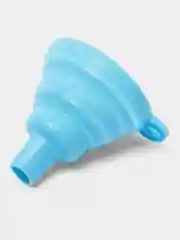 Складная силиконовая воронка с фильтром