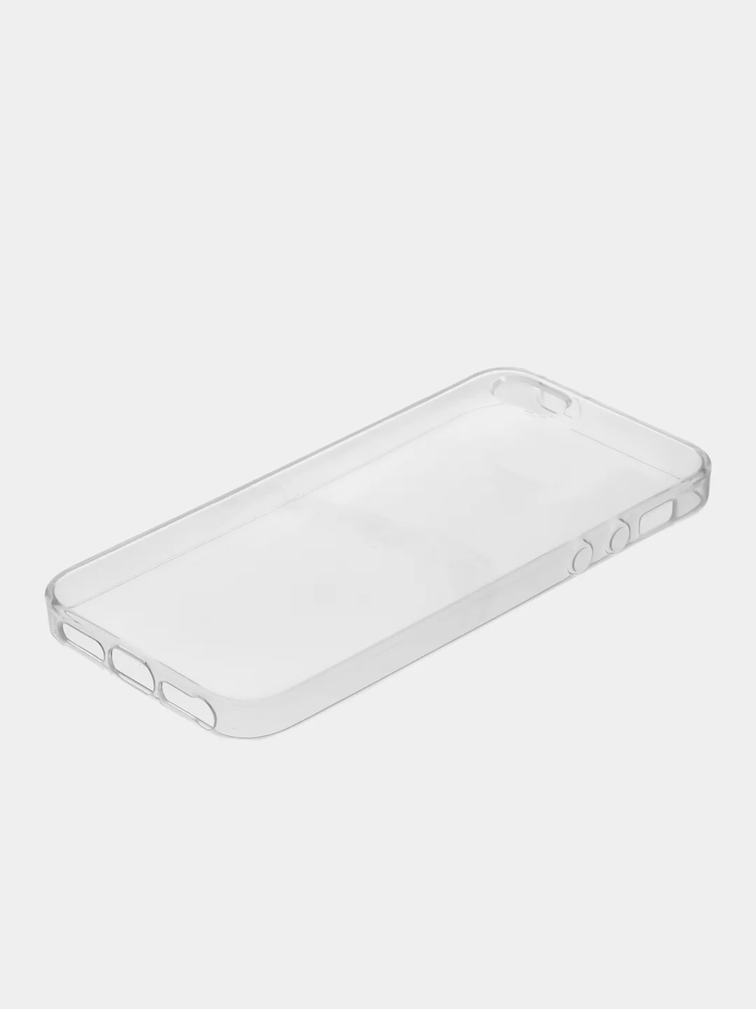 Белый силиконовый чехол для iPhone 5 / 5s / SE