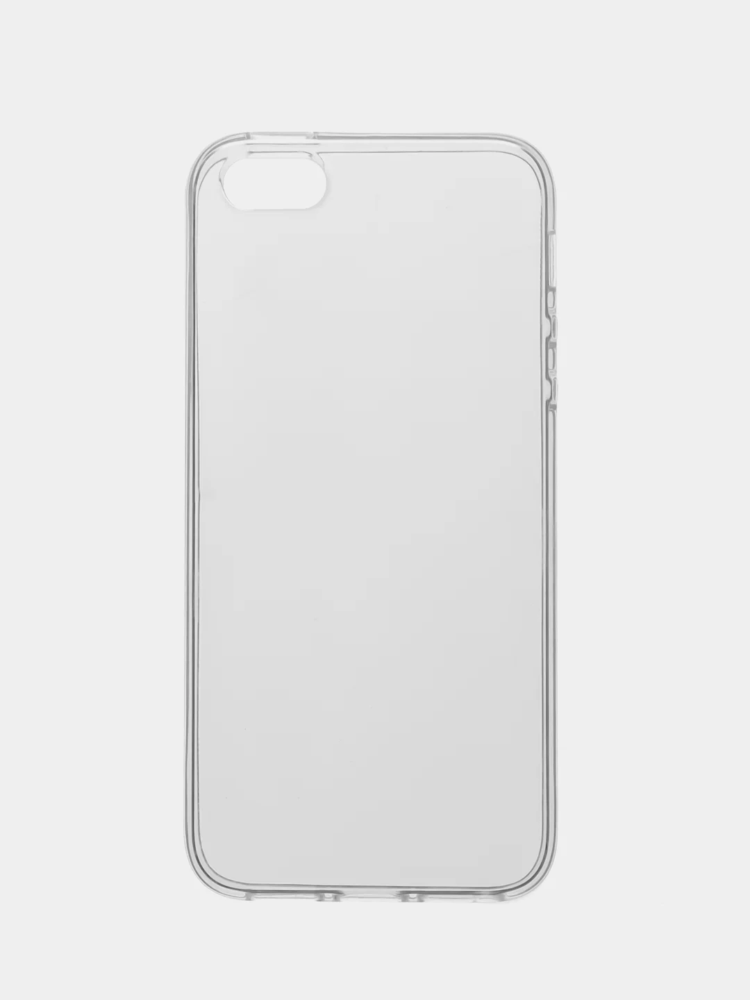 Белый силиконовый чехол для iPhone 5 / 5s / SE
