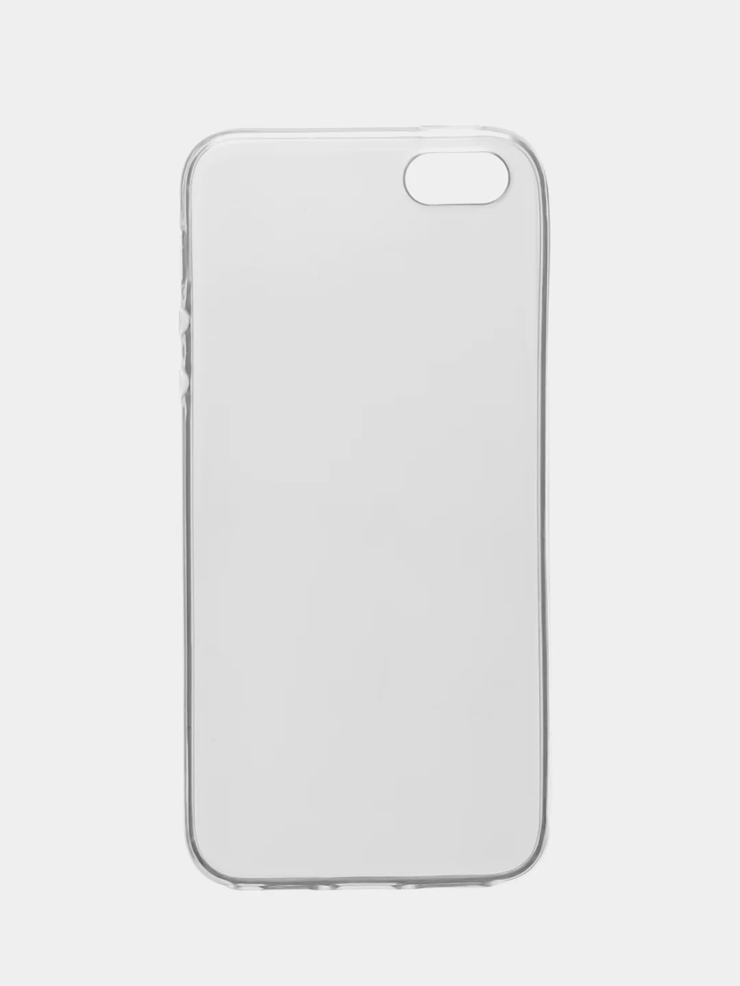 Белый силиконовый чехол для iPhone 5 / 5s / SE