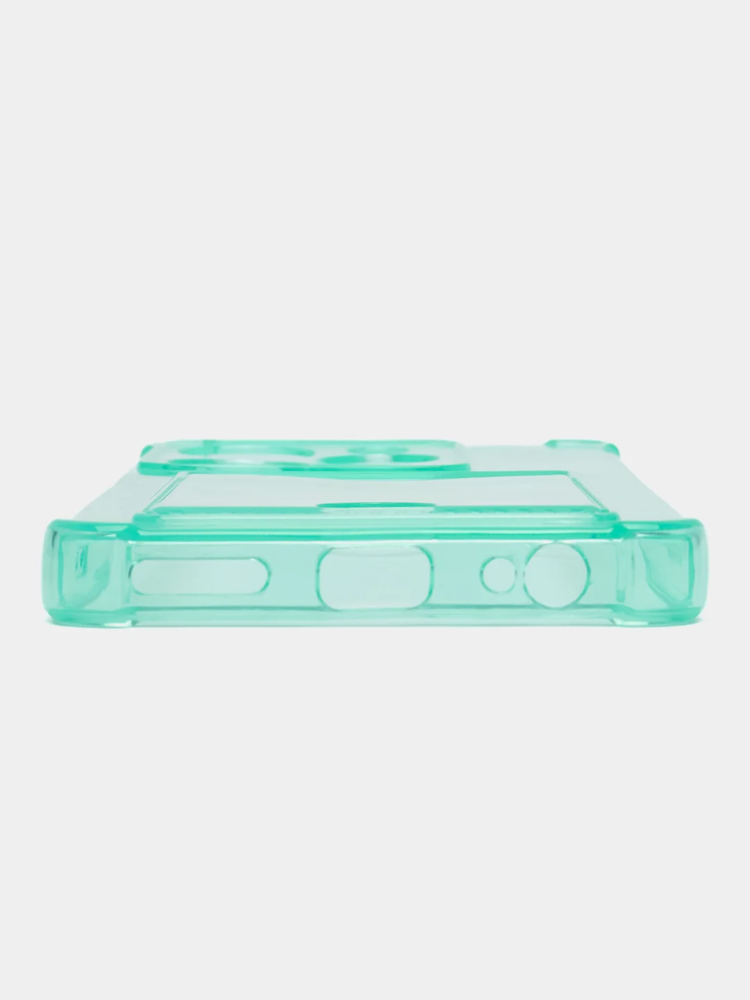 Мятный чехол Zibelino Silicone Card Holder для Tecno Spark 10 Pro