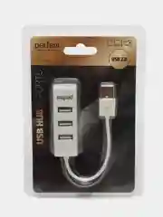 Белый usb-хаб 4-порт PERFEO (PF-HYD-6010H) (4хUSB 2.0)