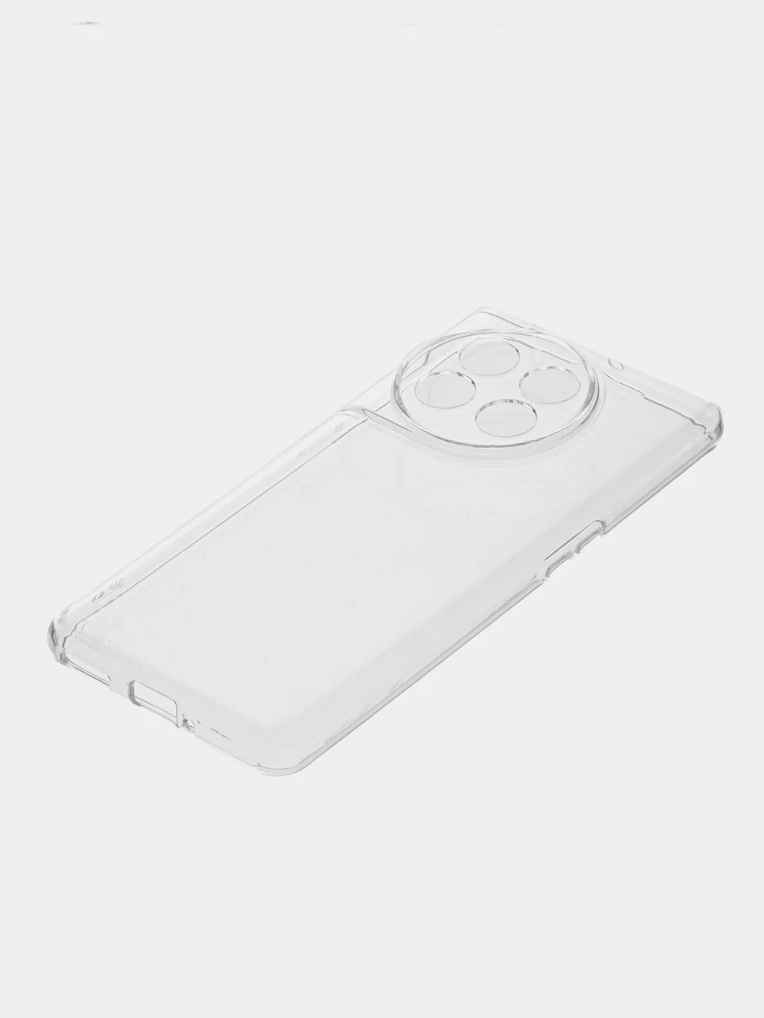 Прозрачный чехол OnePlus 11 (ВанПлас 11), прозрачный, силиконовый, с защитой камеры