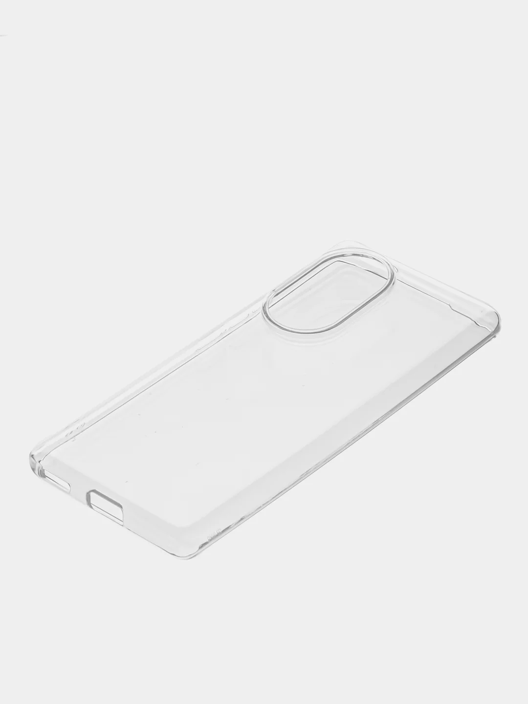 Прозрачный чехол Honor 80 5G (Хонор 80 5Г), прозрачный, силиконовый, с защитой камеры