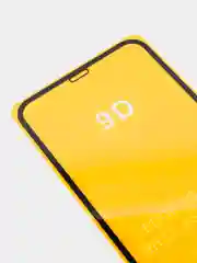 Защитное стекло 9D для iPhone XR / 11 с черной рамкой (Айфон ХР / 11)