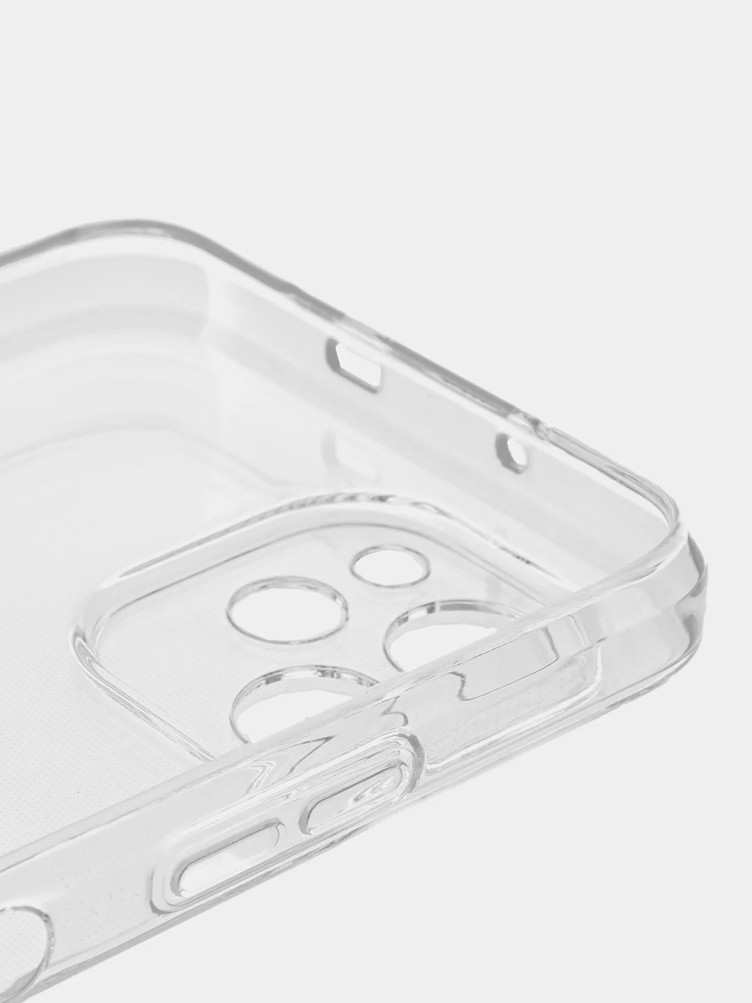 Прозрачный чехол силиконовый на Huawei Nova Y61 (Хуавей Нова У61), прозрачный, с защитой камеры