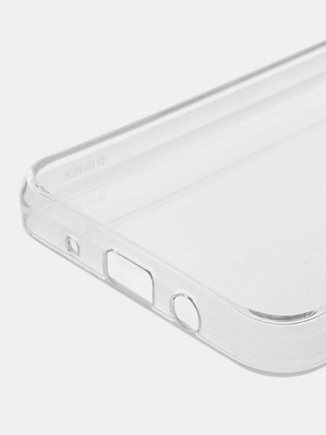 Прозрачный чехол силиконовый на Huawei Nova Y61 (Хуавей Нова У61), прозрачный, с защитой камеры