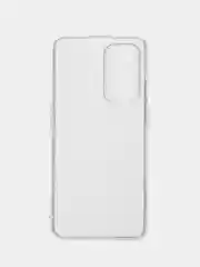 Прозрачный чехол OnePlus 9 (ВанПлас 9), прозрачный, силиконовый, с защитой камеры