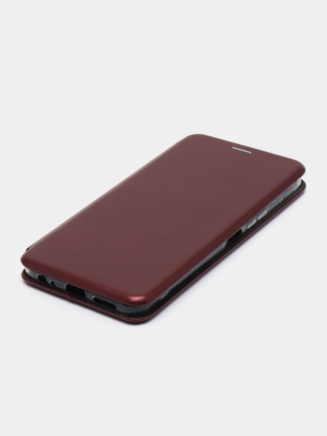 Багровый чехол-книжка для Tecno Pop 6 Pro, Pop 5 Lite, Camon 19, 19 Pro, Pova 4