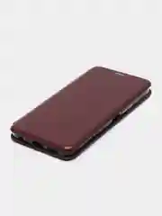 Багровый чехол-книжка для Tecno Pop 6 Pro, Pop 5 Lite, Camon 19, 19 Pro, Pova 4