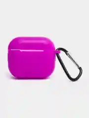 Фиолетовый силиконовый чехол для Apple AirPods 3 поколения 2021