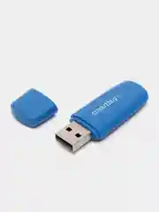 Синий флешка SmartBuy Scout USB 2.0, 5 объемов, карта памяти