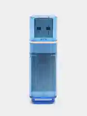 Синий флеш-накопитель USB, 5 объемов, SmartBuy Glossy 2.0, USB 2,0, 3,0