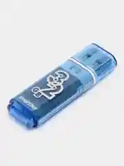 Синий флеш-накопитель USB, 5 объемов, SmartBuy Glossy 2.0, USB 2,0, 3,0
