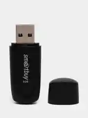 Черный флешка SmartBuy Scout USB 2.0, 5 объемов, карта памяти