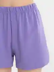Лавандовый шорты женские