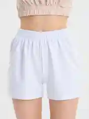 Белый шорты женские