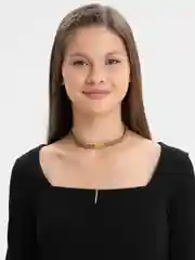 Коричневый ожерелье