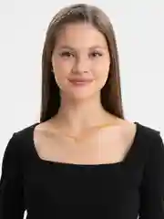 Золотой цепочка с подвеской "Носорог"