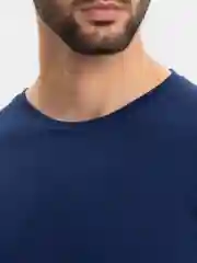 Синий футболка мужская