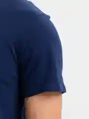 Синий футболка мужская