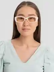 Карамельный солнцезащитные очки женские, прямоугольные. MIRSEE