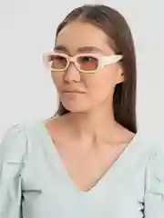 Карамельный солнцезащитные очки женские, прямоугольные. MIRSEE