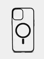 Черный чехол MagSafe для iPhone 11, 12, 13, 14,Pro, Pro Max, Plus, mini