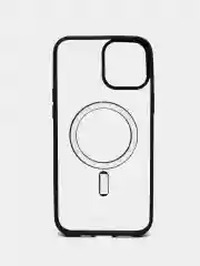 Черный чехол MagSafe для iPhone 11, 12, 13, 14,Pro, Pro Max, Plus, mini